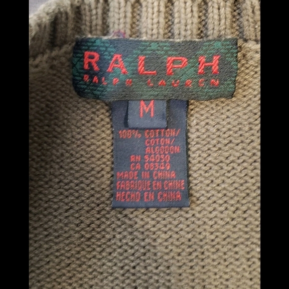 Ralph Lauren Women's Khaki Crew Neck Sweater - Picture 7 of 7